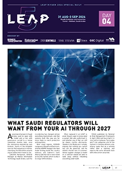 Leap Riyadh Newsletter Day Four