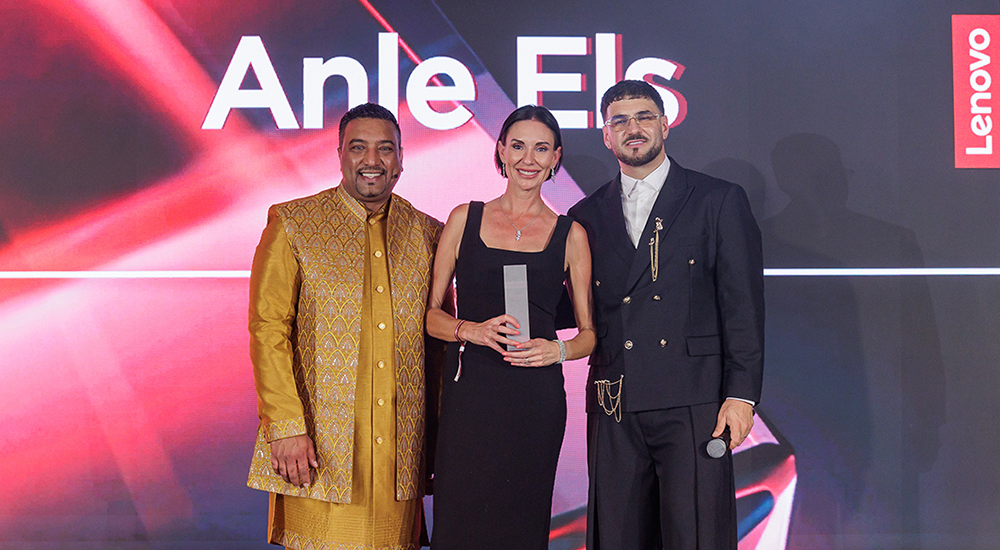 Anle Brett, Product Manager: End User Computing at Datacentrix, was named as Intelligent Devices Group (IDG) Champion of the Year for the third year. Anle Brett, Product Manager: End User Computing at Datacentrix, was named as Intelligent Devices Group (IDG) Champion of the Year for the third year.