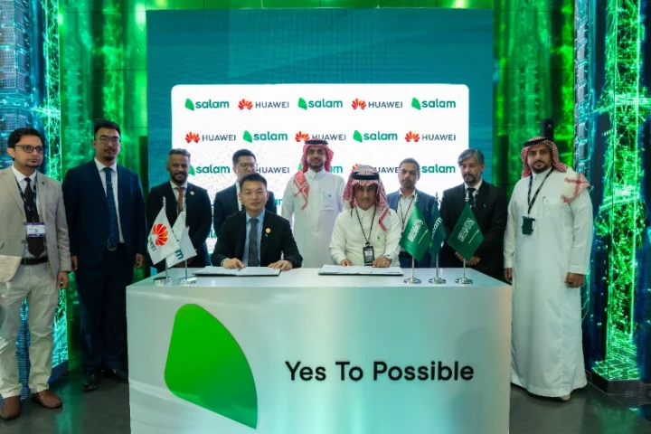 Salam signs MoUs with Huawei for Saudi digital infrastructure at LEAP.
