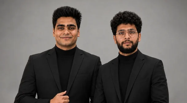 (L-R) Shubh Arya, CEO and Co-Founder of SimuPhish and Hritik Jain, CTO and Co-Founder of SimuPhish.