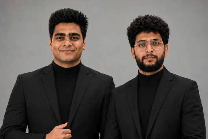 (L-R) Shubh Arya, CEO and Co-Founder of SimuPhish and Hritik Jain, CTO and Co-Founder of SimuPhish.