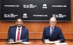 (L-R) K. Krithivasan, CEO and Managing Director, Tata Consultancy Services and Dr Michael Leiter, CEO, Porsche.