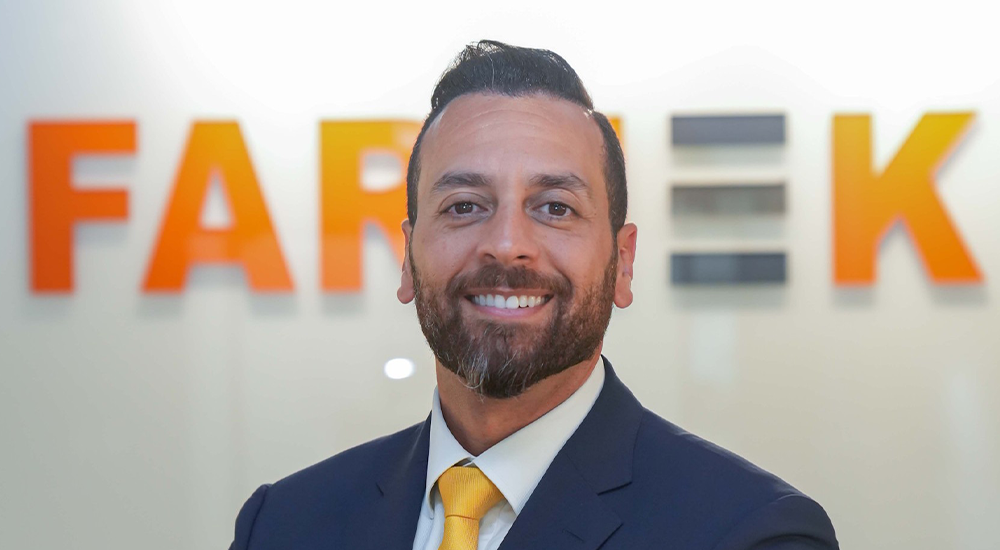 Tamer Bishay, Director of Business Development at Farnek.