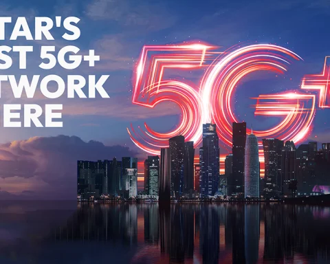 New 5G+ technology from Ooredoo Qatar supports smart city growth.