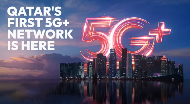 New 5G+ technology from Ooredoo Qatar supports smart city growth.