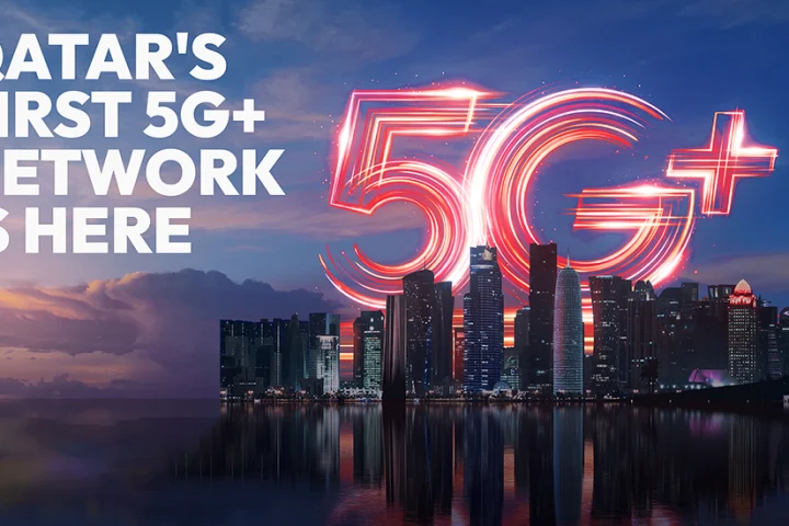 New 5G+ technology from Ooredoo Qatar supports smart city growth.