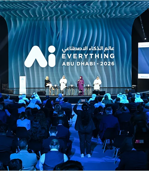 Humanoid robots take centre stage at Ai Everything Abu Dhabi.