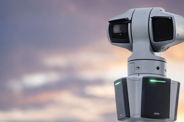 Axis Communications unveils 360° radar with 40,000 m² human recognition.