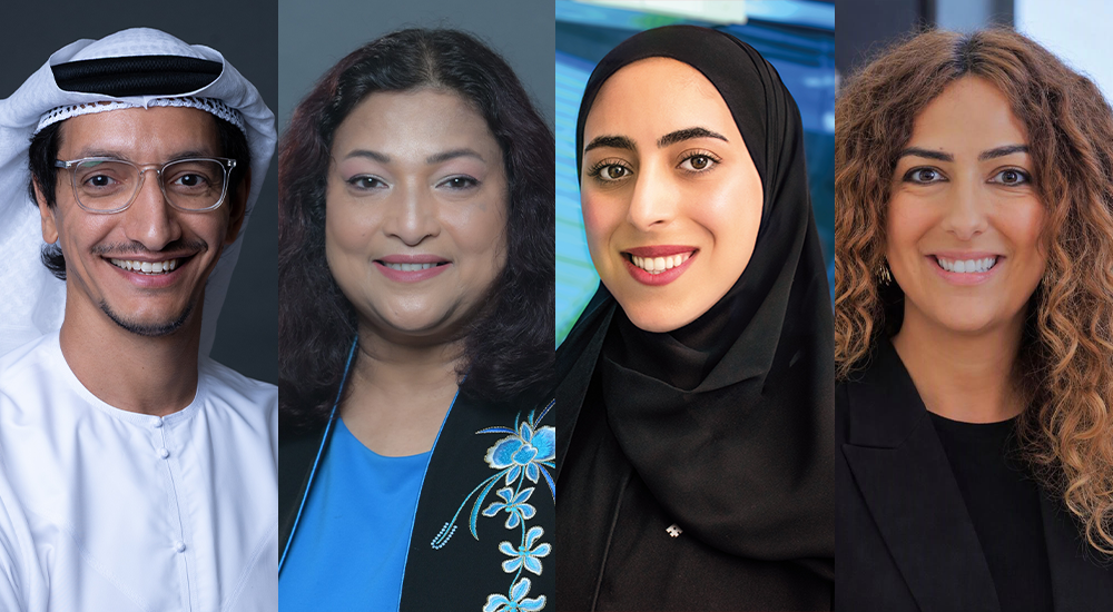 (L-R) Ibrahim AlJallaf, COO, Inception42 | Lula Mohanty, Managing Partner, IBM MEA | Moza Al Futtaim - Chief AI Officer, Al-Futtaim | Rima Semaan, Data AI lead, Microsoft UAE.